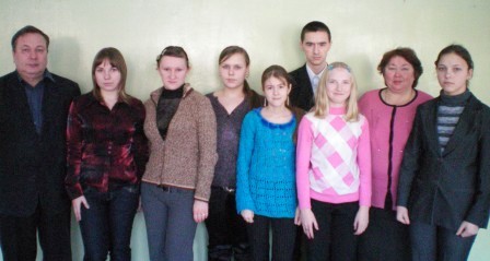 Географическая команда Караваевской средней школы